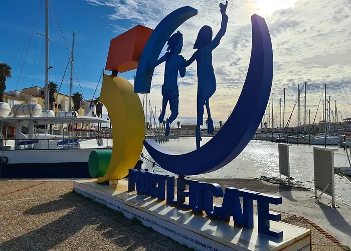 Apartment T2 Mezzanine Renove A Port - Plage/port A Pied, Parking Prive, Animaux Bienvenus - Fr-1-798-26 Leucate